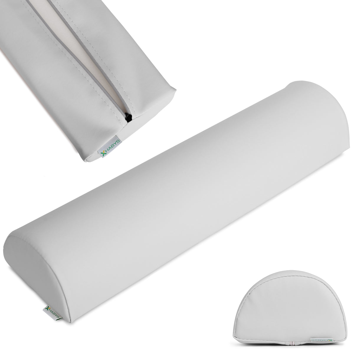 Halbrolle für Massage | 60x15x10 | Polsterung Satin Comfort