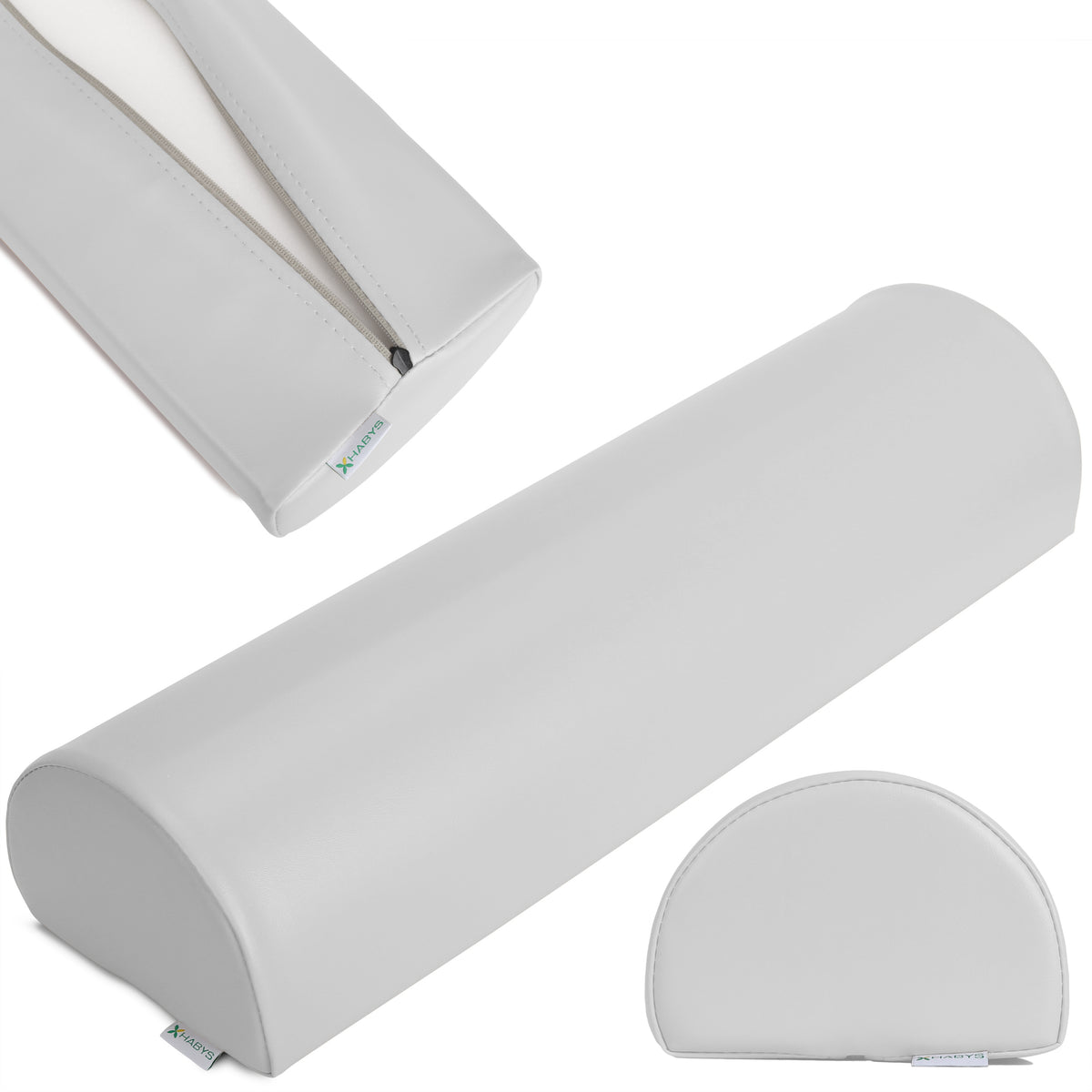 Halbrolle für Massage | für Füße oder unter das Knie | 60x18x12 | Polsterung Satin Comfort