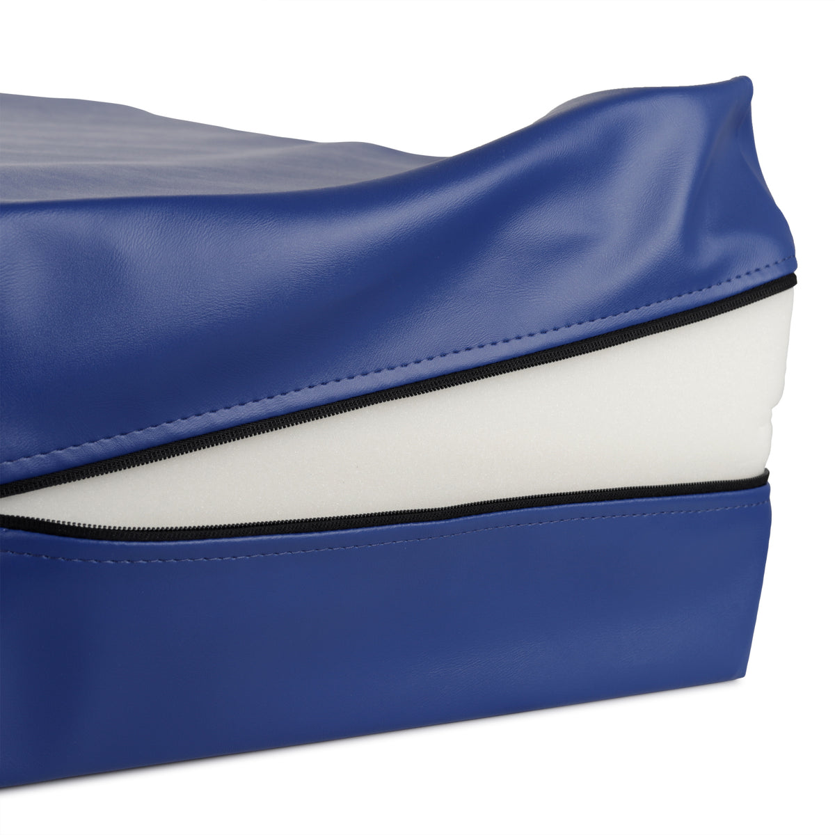 Lagerungskeil für die unteren Extremitäten während der Bauchmassage | 70/40x40x20 | Polsterung Vinyl Flex