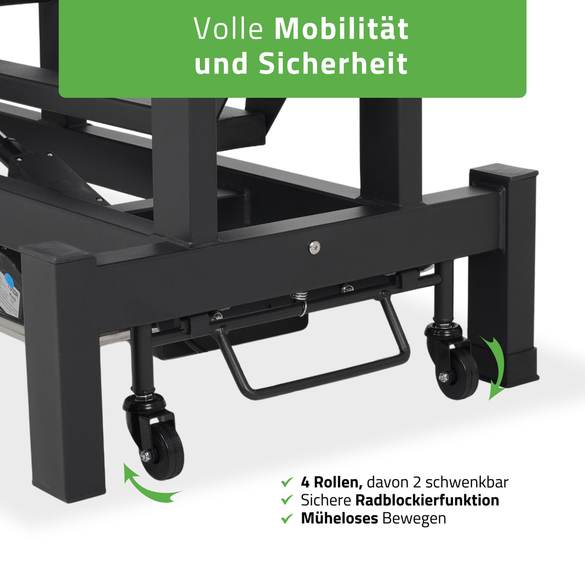 Massageliege Elektrisch Fortis 5 Ergo | 5-Segmente | Handfernbedienung Steuerrahmen