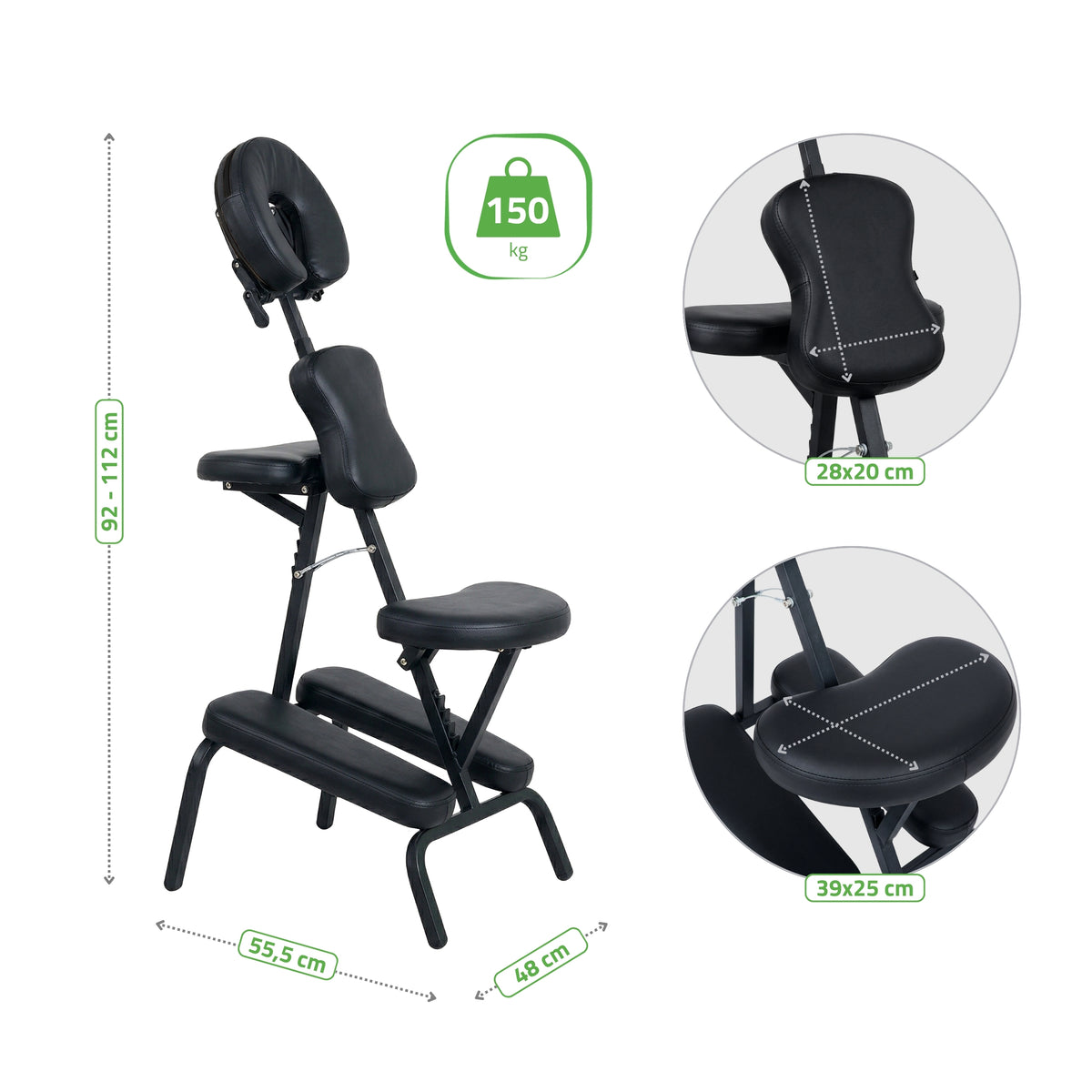 Mobiler Massagestuhl Flexo