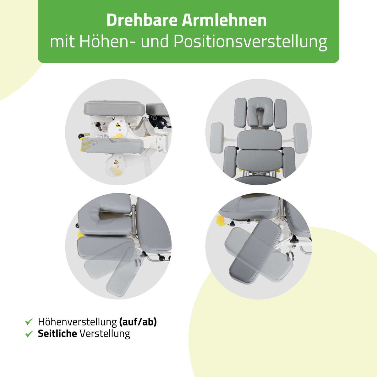 Chiropraktikerliege Elektrisch Therapieliegen Evero Upright Chiro Z7 | Steuerrahmen