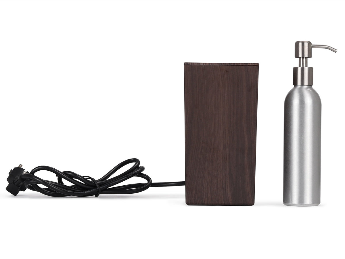 Massageöl-Erwärmer mit 300 ml Aluminiumflasche | Dunkelbraun