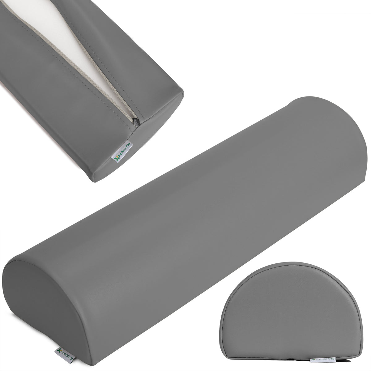 Halbrolle für Massage | für Füße oder unter das Knie | 60x18x12 | Polsterung Touch Core