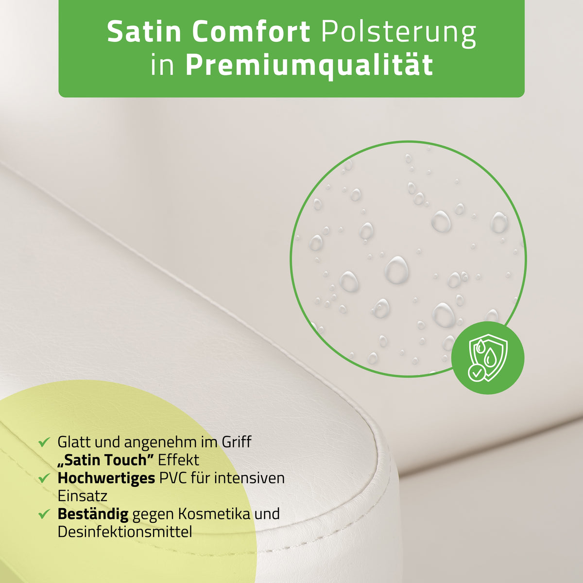 Kosmetikliege Elektrisch | Elara PRO 6P | Kosmetiksessel mit elektrischer Verstellung | Handfernbedienung | 2 - Motoren