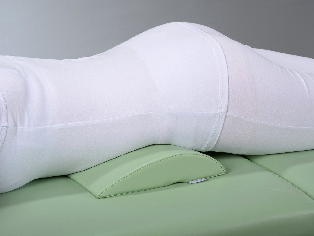Lenden-Halbrolle für Massage | 40x25x7 | Polsterung Vinyl Flex