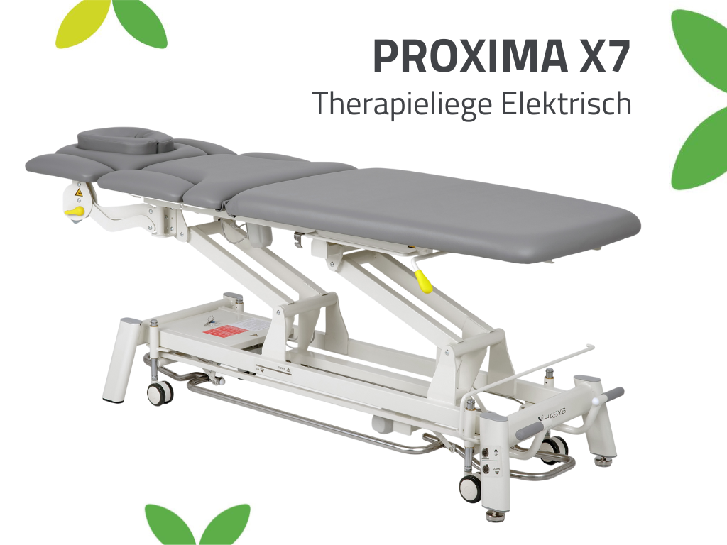 Proxima X7 – Therapieliege mit 7 Segmenten. Wann sollten Sie sich für ein Modell für intensive therapeutische Arbeit entscheiden?