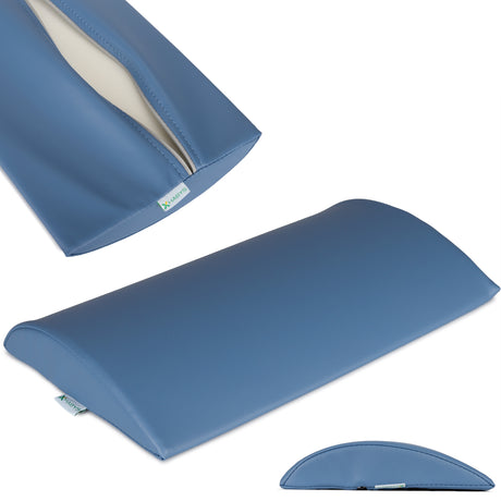 Lenden-Halbrolle für Massage | 40x25x5 | Polsterung Soft Touch