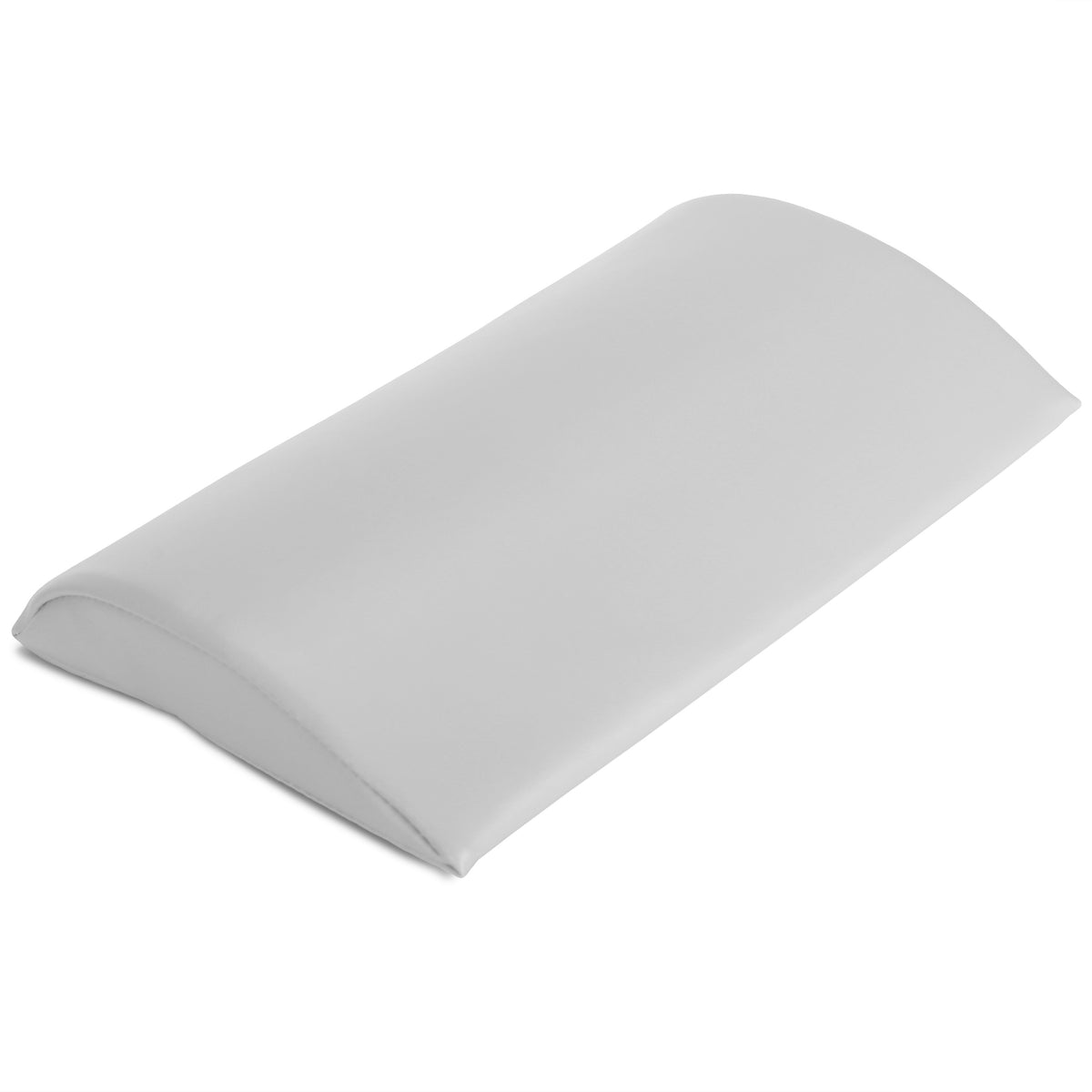 Lenden-Halbrolle für Massage | 40x25x5 | Polsterung Satin Comfort