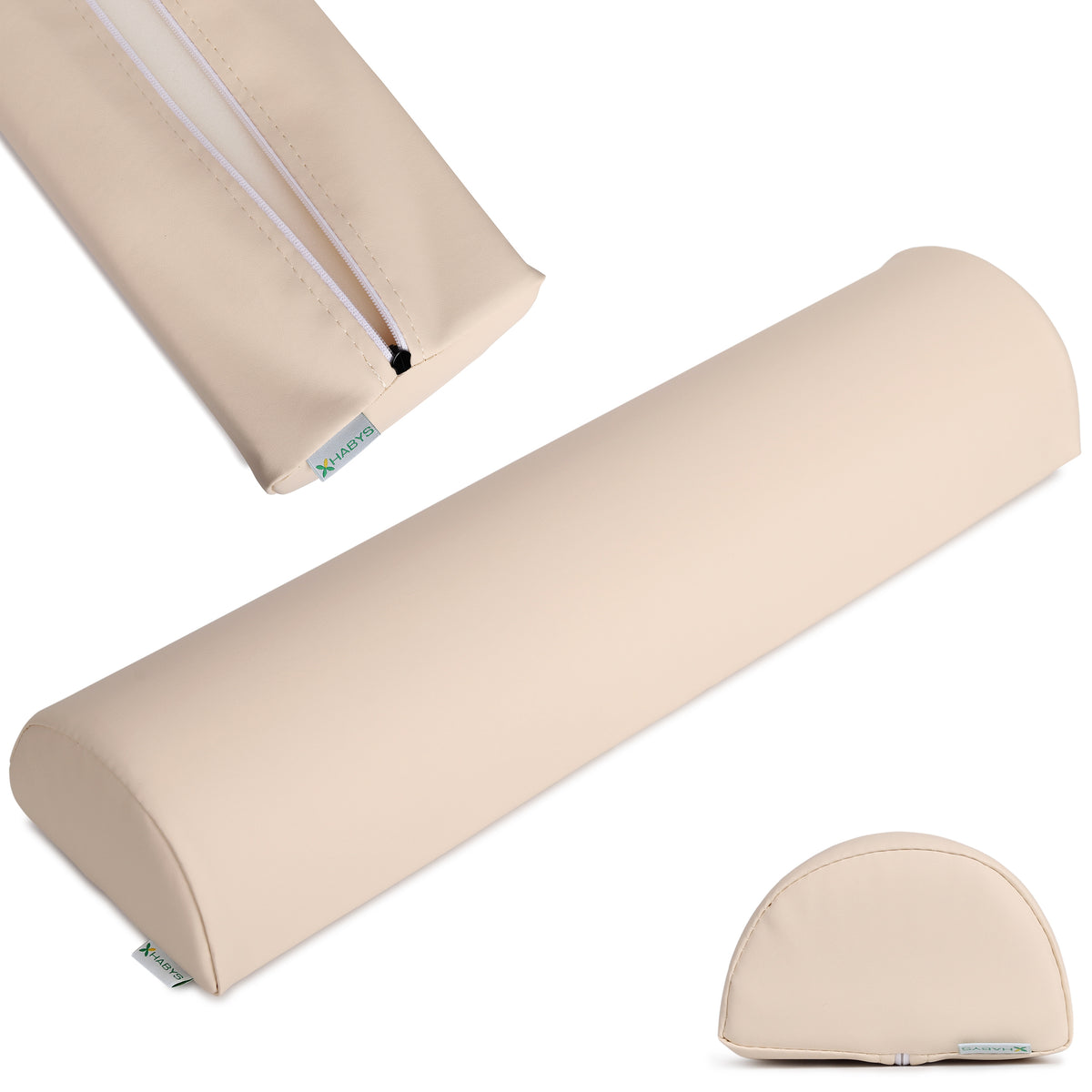 Halbrolle für Massage | 60x15x10 | Polsterung Matt Touch