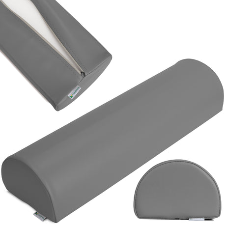 Halbrolle für Massage | für Füße oder unter das Knie | 60x18x12 | Polsterung Satin Comfort