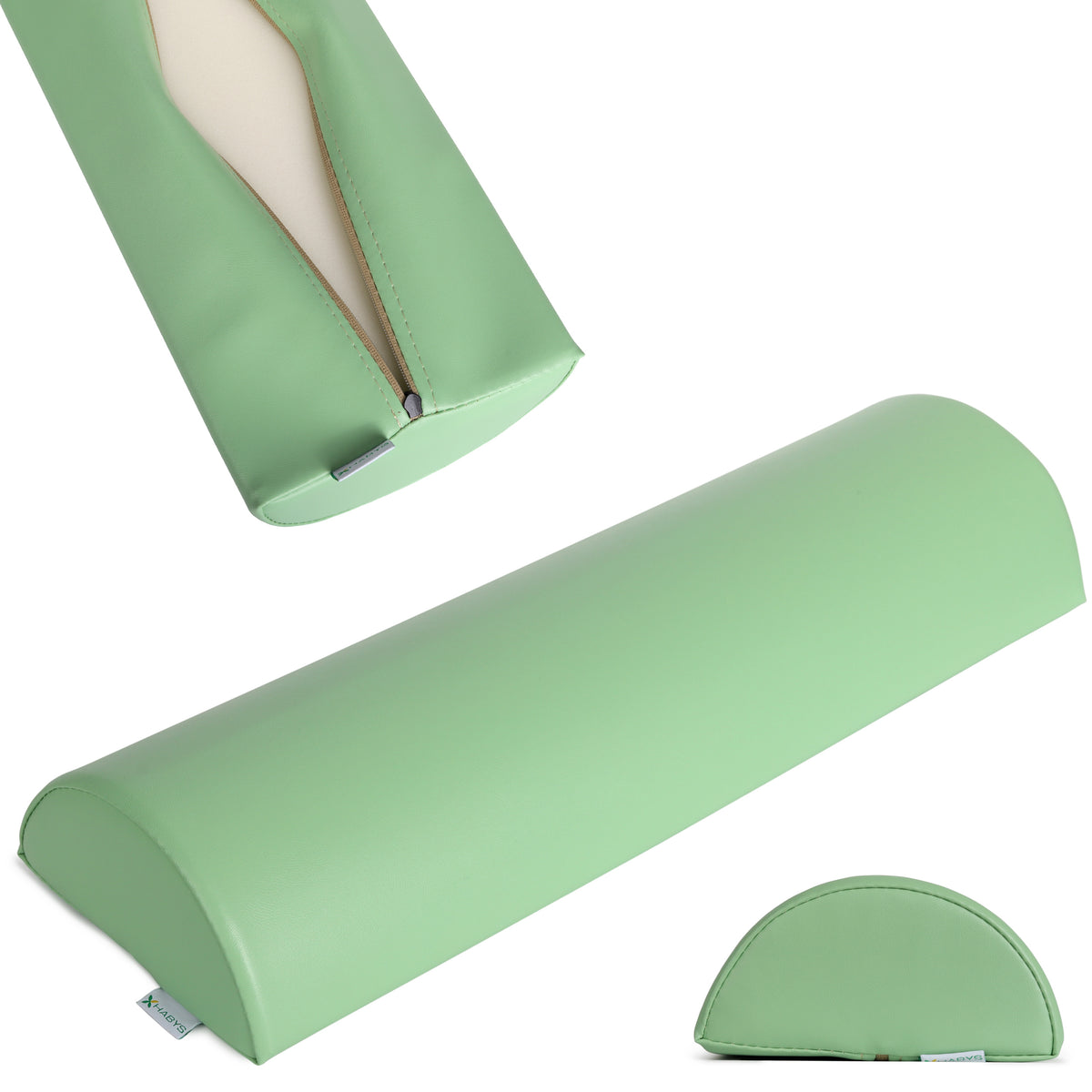 Halbrolle für Massage | 60x19x9 | Polsterung Vinyl Flex