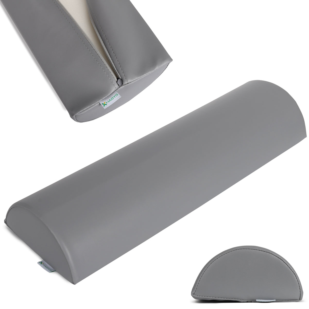 Halbrolle für Massage | 60x19x9 | Polsterung Vinyl Flex