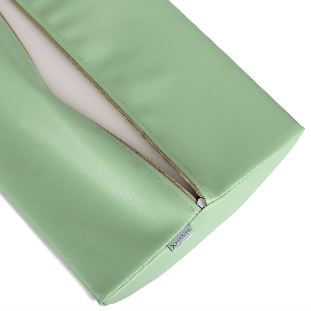 Halbrolle für Massage 60x30x15 | unter die Füße oder das Knie | Polsterung Vinyl Flex