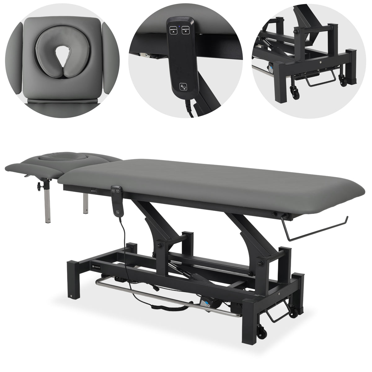 Massageliege Elektrisch Fortis 4 Ergo | 4-Segmente | Handfernbedienung Steuerrahmen