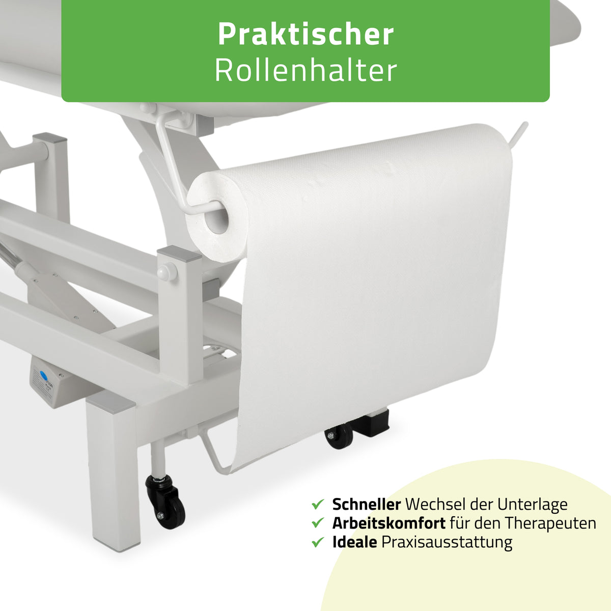 Massageliege Elektrisch Fortis 5 Ergo | 5-Segmente | Handfernbedienung
