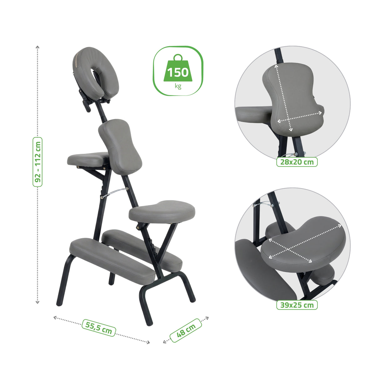 Mobiler Massagestuhl Flexo