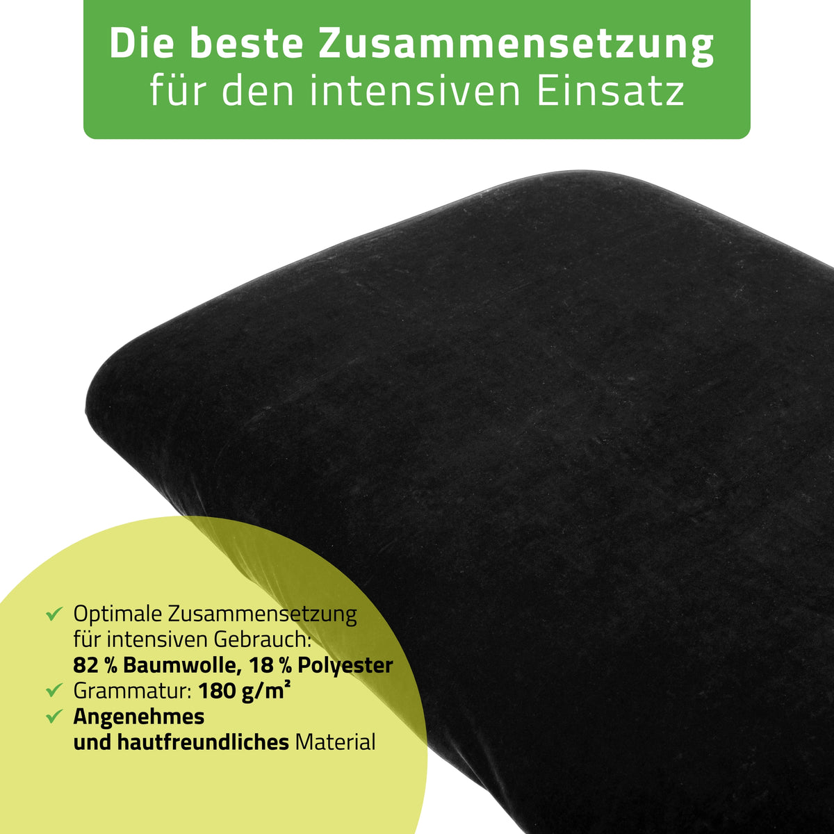 Frottee Bezug mit Gummizug und Schnüren für Kosmetikliege
