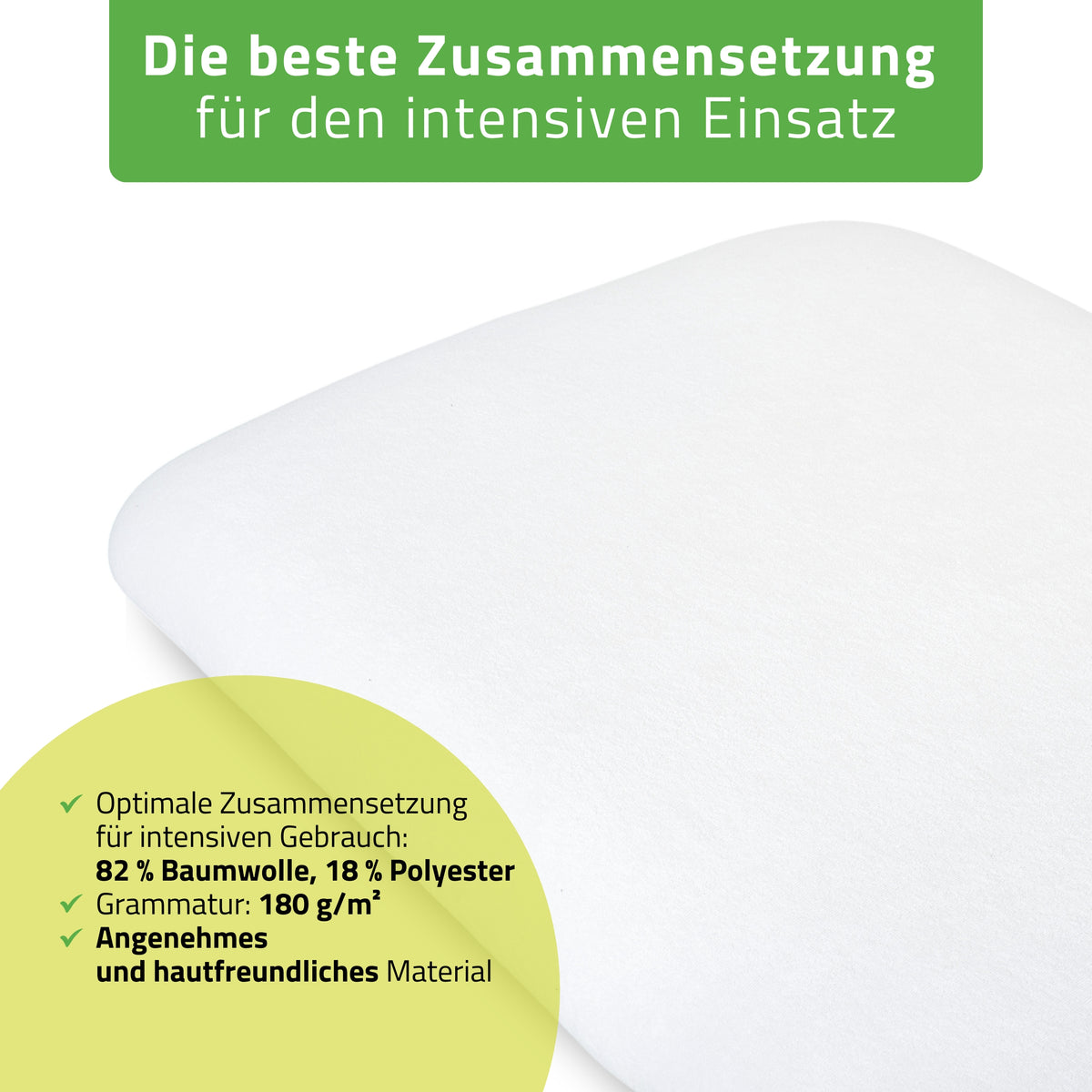 Frottee Bezug mit Gummizug und Schnüren für Kosmetikliege