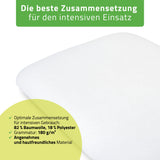 Frottee Bezug mit Gummizug und Schnüren für Kosmetikliege