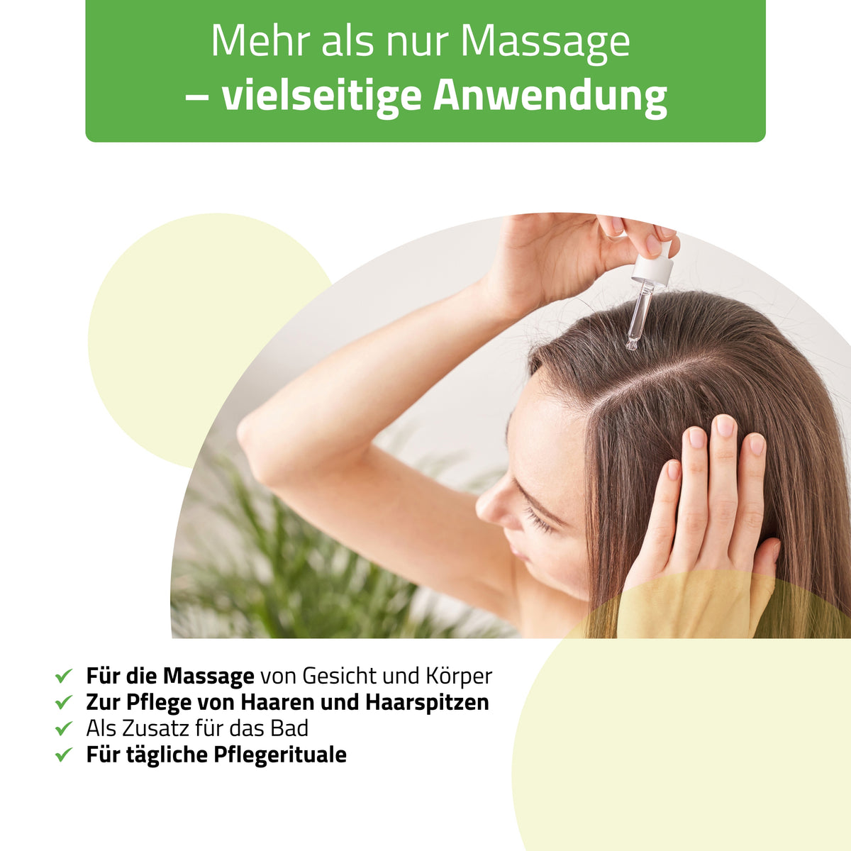 Habys Massageöl Daily Spa Nature Silky Macadamia | 100 ml mit Pipette