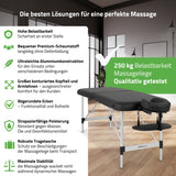 Massageliege Klappbar Nina | Kosmetikliege Tattooliege
