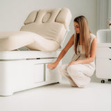 Vellia – elektrische SPA-Liege mit Heizung und Stauraum | Habys