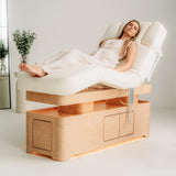 Vellia – elektrische SPA-Liege mit Heizung und Stauraum | Habys