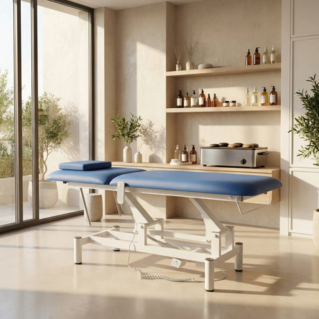 Massageliege Elektrisch Optima | 2-Segmente | Handfernbedienung
