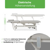 Massageliege Elektrisch Optima | 2-Segmente | Handfernbedienung