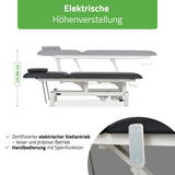 Massageliege Elektrisch Optima | 2-Segmente | Handfernbedienung
