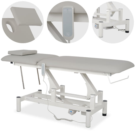 Massageliege Elektrisch Optima | 2-Segmente | Handfernbedienung