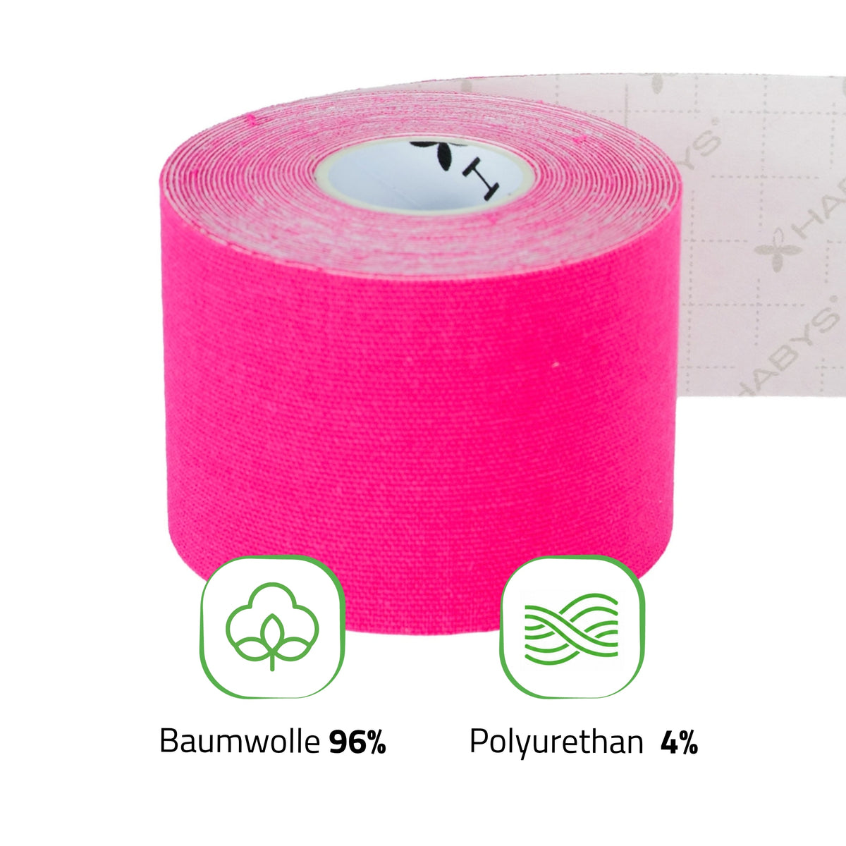 Habys Kinesiologie Tape Strong | elastisches Tape | 5cm × 5m