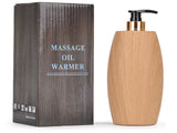 Massageolie Verwarmer met 300 ml Fles | Lichtbruin