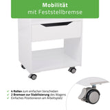 Habys Kosmetikwagen Ario |  Weiß