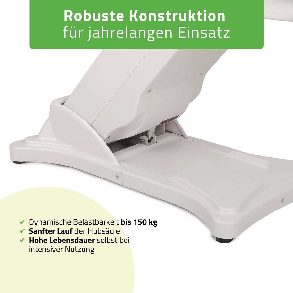 Kosmetikliege Elektrisch | Elara PRO 4 | Kosmetiksessel mit elektrischer Verstellung | Handfernbedienung | 3 - Motoren