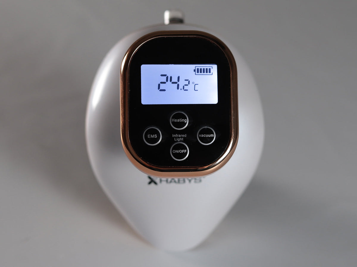Elektrisches Schröpf-Massagegerät mit Griff | EMS | Wärme- und Magnettherapie