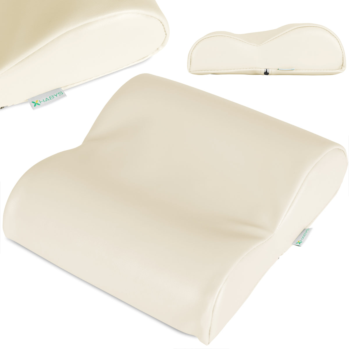 Halbrolle für Massage | Nackenkissen | Polsterung Satin Comfort