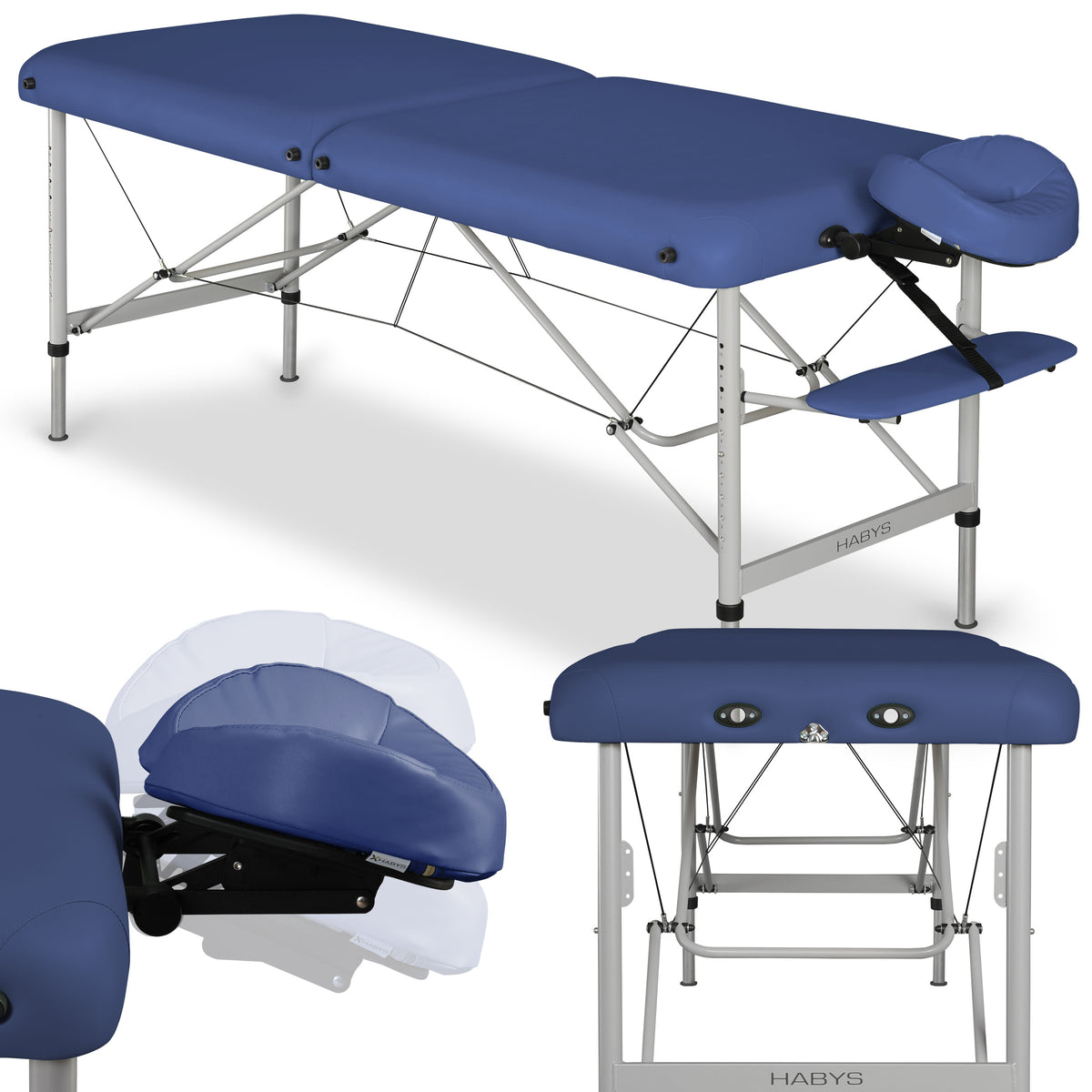 Massageliege Klappbar Panda | Alu