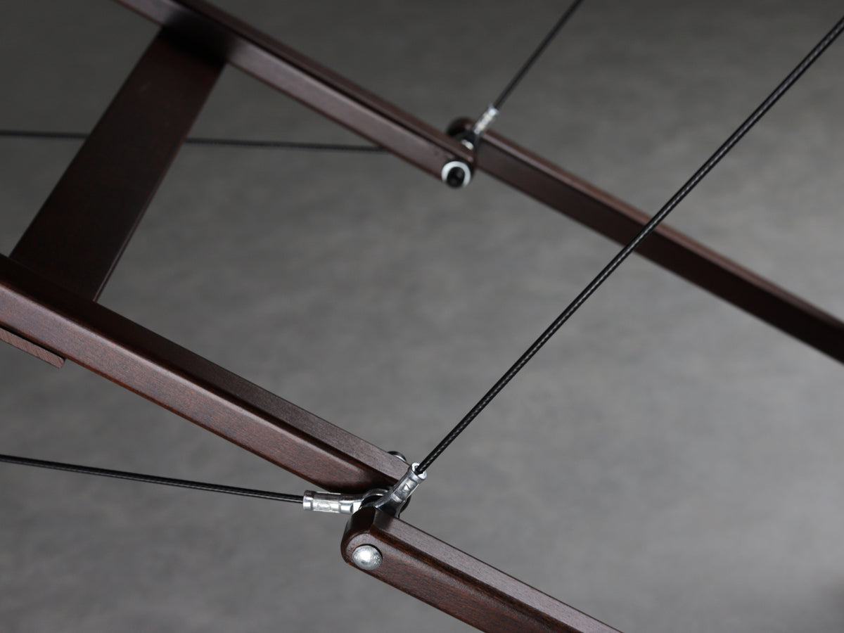 Massageliege Klappbar Panda (gebeizte Buche) | Kosmetikliege | 70 cm | Beige