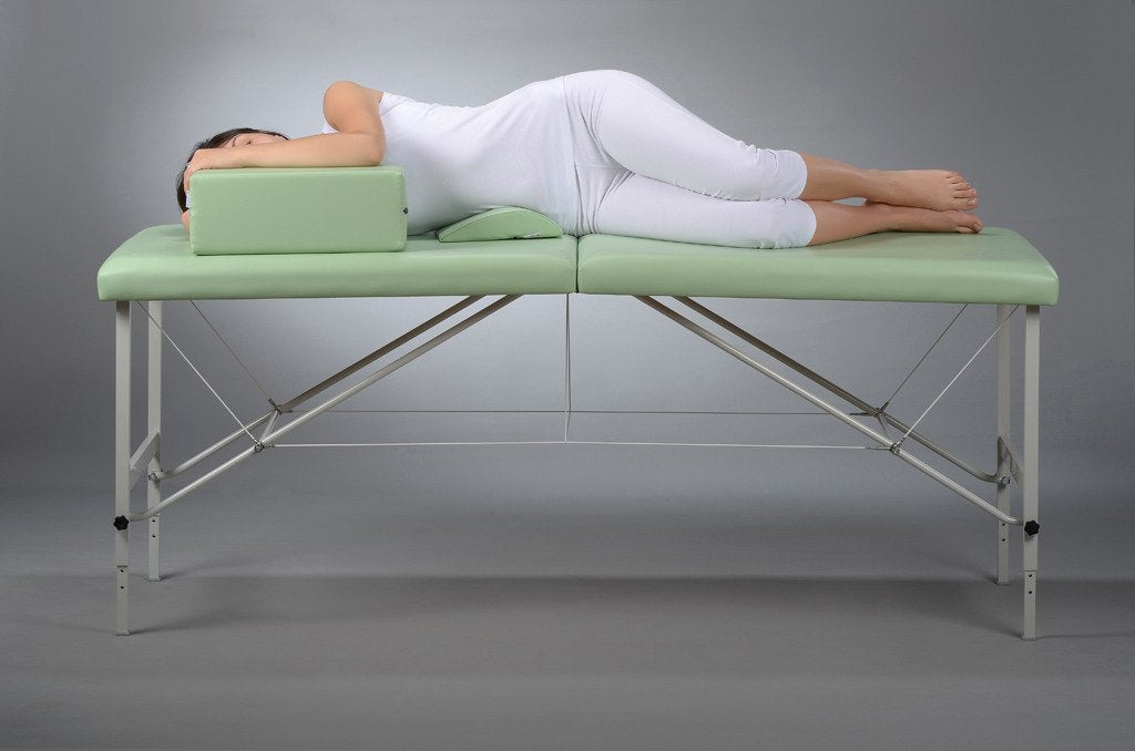 Positioneringskubus voor Massage 40x30x15 | Beensteunkubus met Vinyl Flex Bekleding