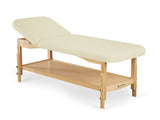 Holzmassageliege Nova | Ecru