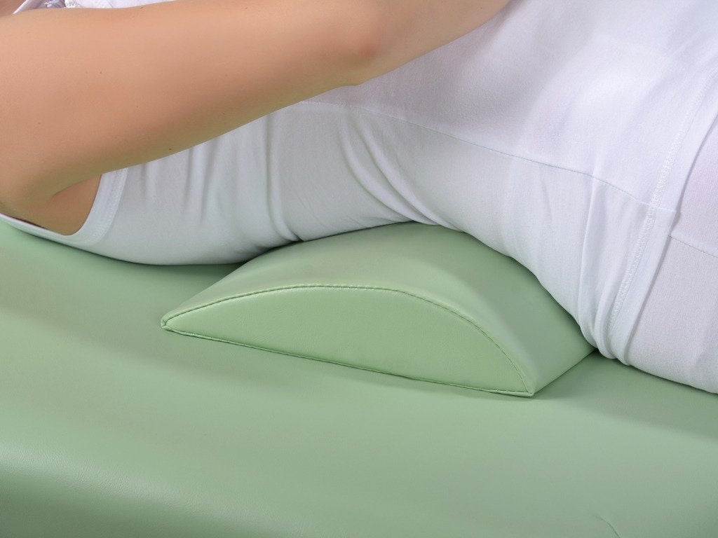 Lenden-Halbrolle für Massage | 40x25x7 | Polsterung Vinyl Flex